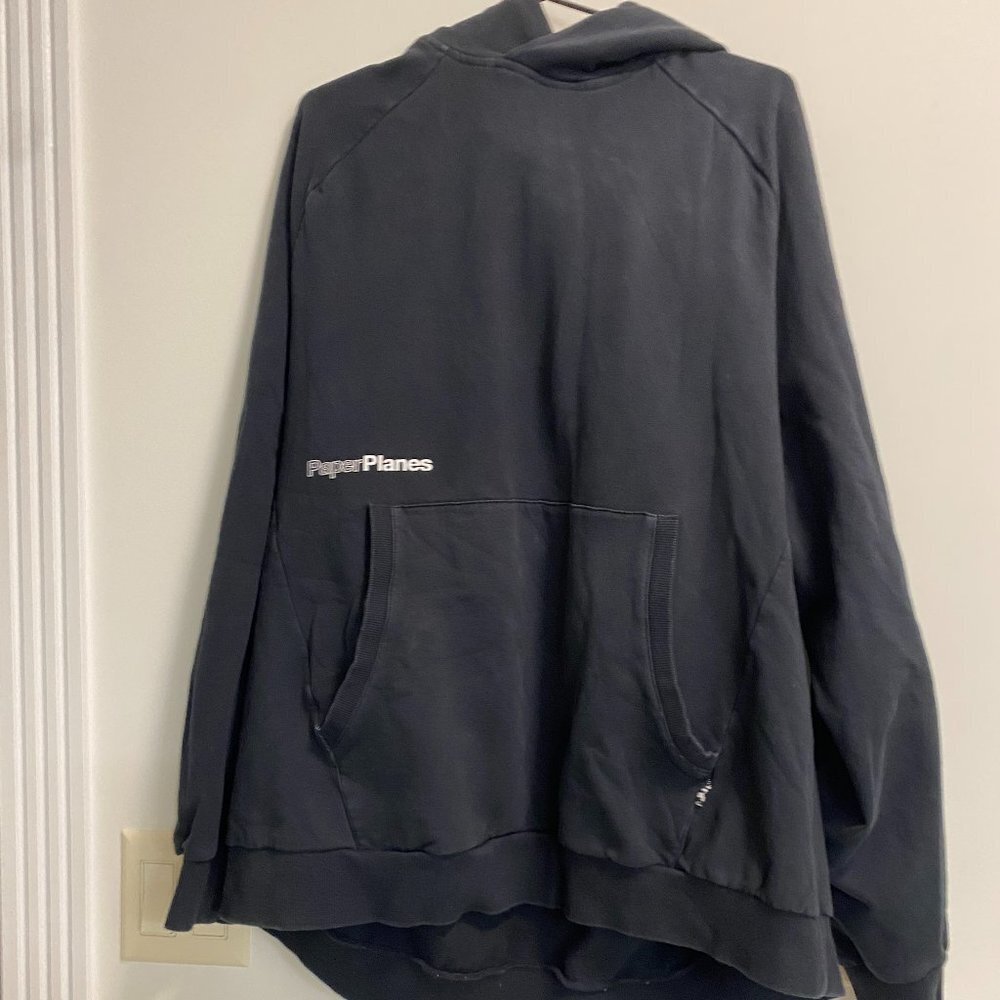 ROC NATION JAY Z PAPER PLANES BLACK HOODIE 2 X